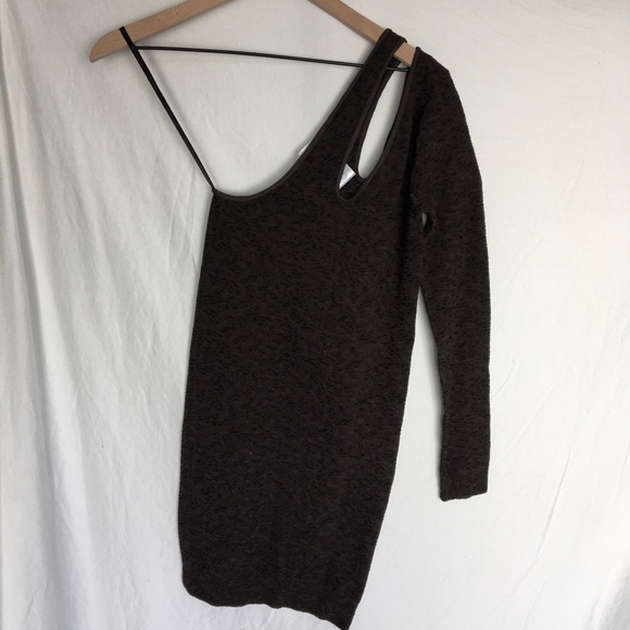 NWT BCBGeneration Mini Bodycon Dress Licorice XS-S - Picture 3 of 6